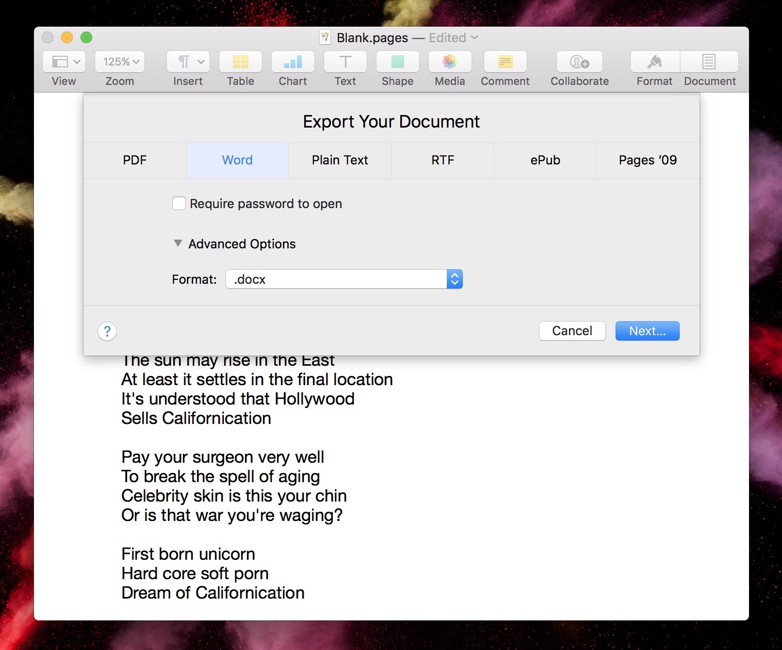 Download word document for mac free